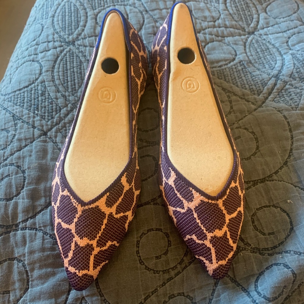 Rothy’s purple giraffe size 10 NWOB. C&R - Picture 2 of 5